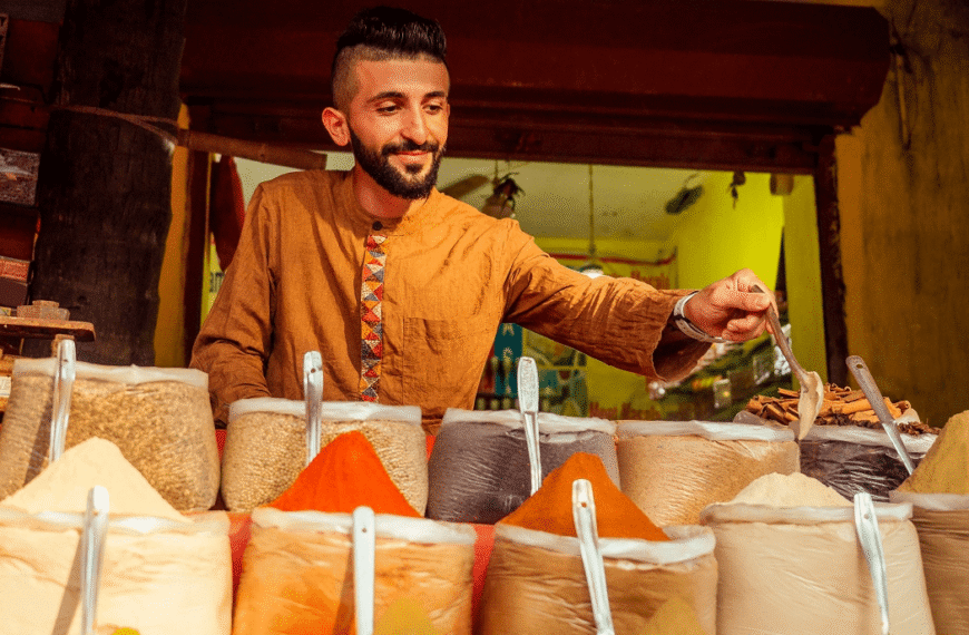 the quiet street vendor of old delhi who waits without words